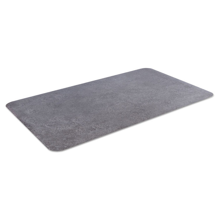Workers-Delight Slate Standard Anti-Fatigue Mat, 24 x 36, Dark Gray