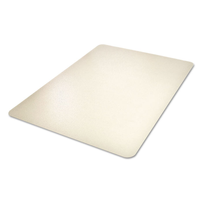 EnvironMat All Day Use Chair Mat for Hard Floors, 46 x 60, Rectangular, Clear