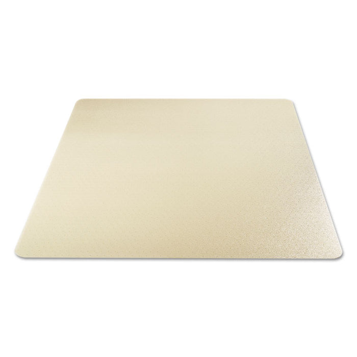 EnvironMat Recycled Anytime Use Chair Mat for Med Pile Carpet, 36 x 48, Clear