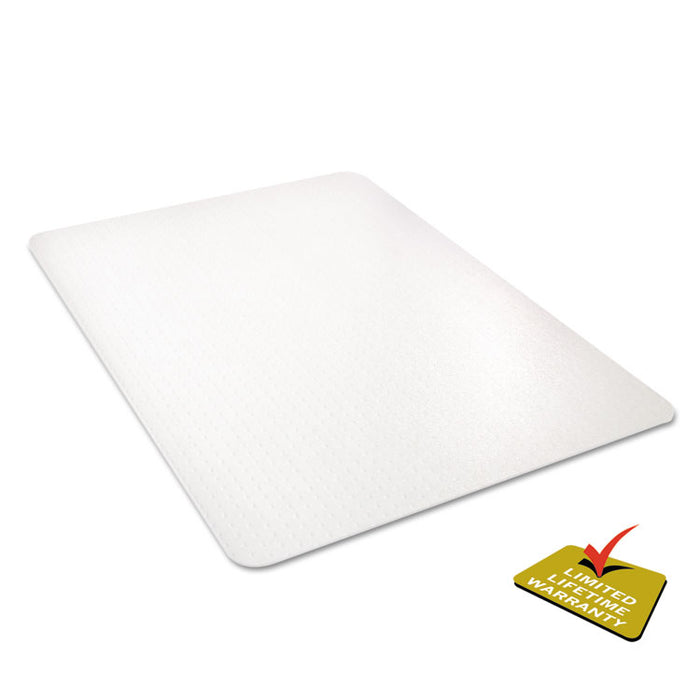 Polycarbonate All Day Use Chair Mat - All Carpet Types, 46 x 60, Rectangle, Clear