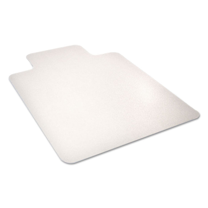EnvironMat All Day Use Chair Mat for Hard Floors, 45 x 53, Wide Lipped, Clear
