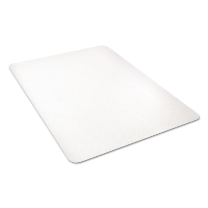 Polycarbonate All Day Use Chair Mat - Hard Floors, 46 x 60, Rectangle, Clear