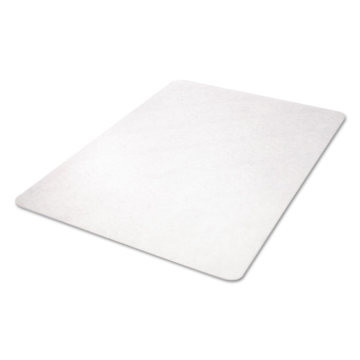 EconoMat All Day Use Chair Mat for Hard Floors, 46 x 60, Rectangular, Clear