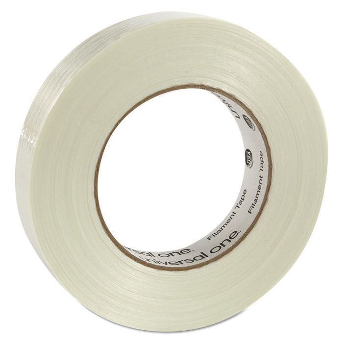 350# Premium Filament Tape, 3" Core, 24 mm x 54.8 m, Clear