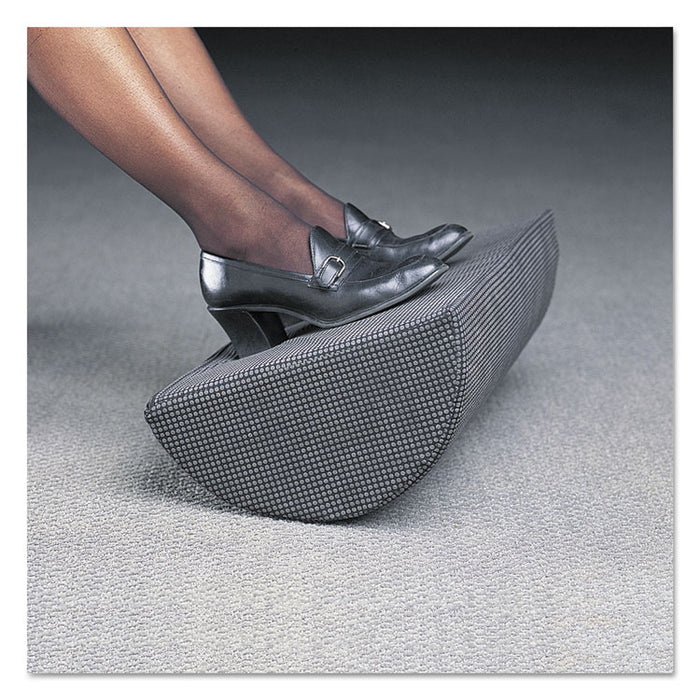 Half-Cylinder Padded Foot Cushion, 17.5w x 11.5d x 6.25h, Black
