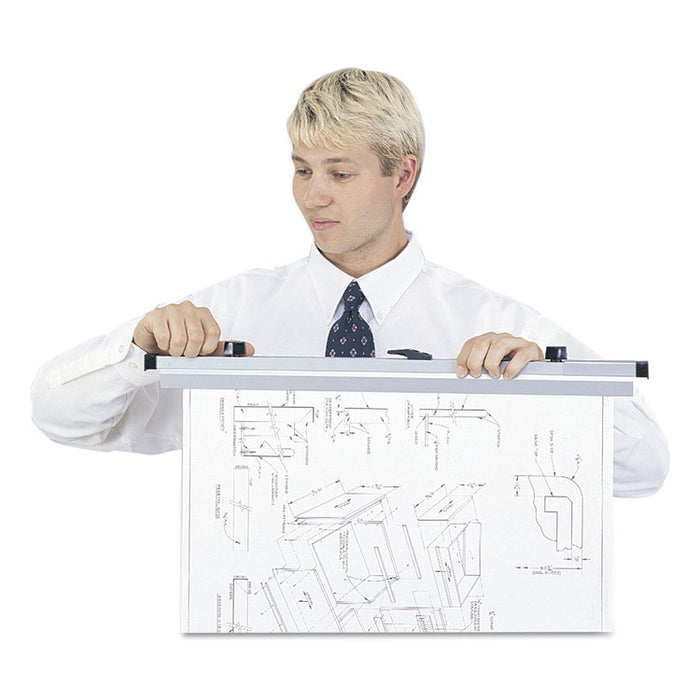 Sheet File Hanging Clamps, 100 Sheets Per Clamp, 25.25w, 6/Carton