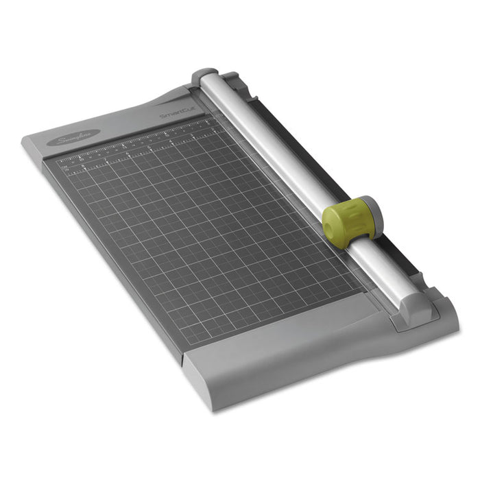 SmartCut Pro Metal 10-Sheet Rotary Trimmer, Metal Base, 10 1/4 x 17 1/4