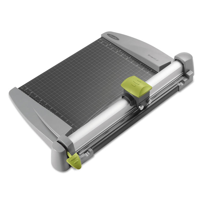 SmartCut Commercial Heavy-Duty Rotary Trimmer, 30 Sheets, Metal Base, 15 x 20