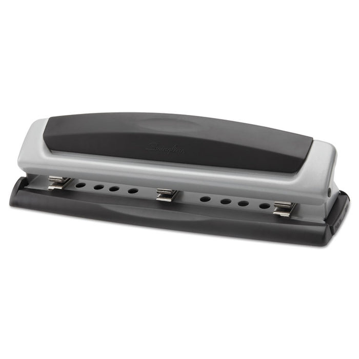 10-Sheet Precision Pro Desktop Two-to-Three-Hole Punch, 9/32" Holes