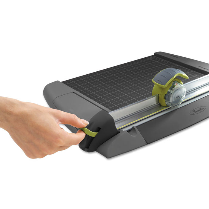 SmartCut EasyBlade Plus Rotary Trimmer, 15 Sheets, Metal Base, 11 1/2 x 20 1/2