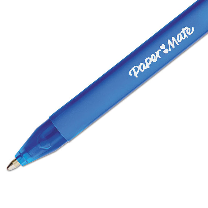 ComfortMate Ultra Retractable Ballpoint Pen, 1mm, Blue Ink/Barrel, Dozen