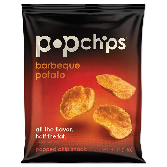Potato Chips, BBQ Flavor, 0.8 oz Bag, 24/Carton
