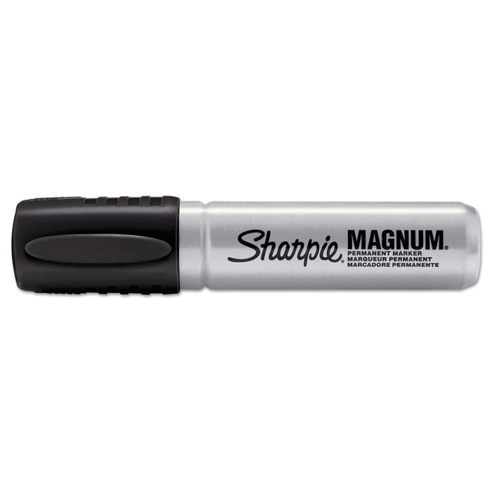 Magnum Permanent Marker, Broad Chisel Tip, Black