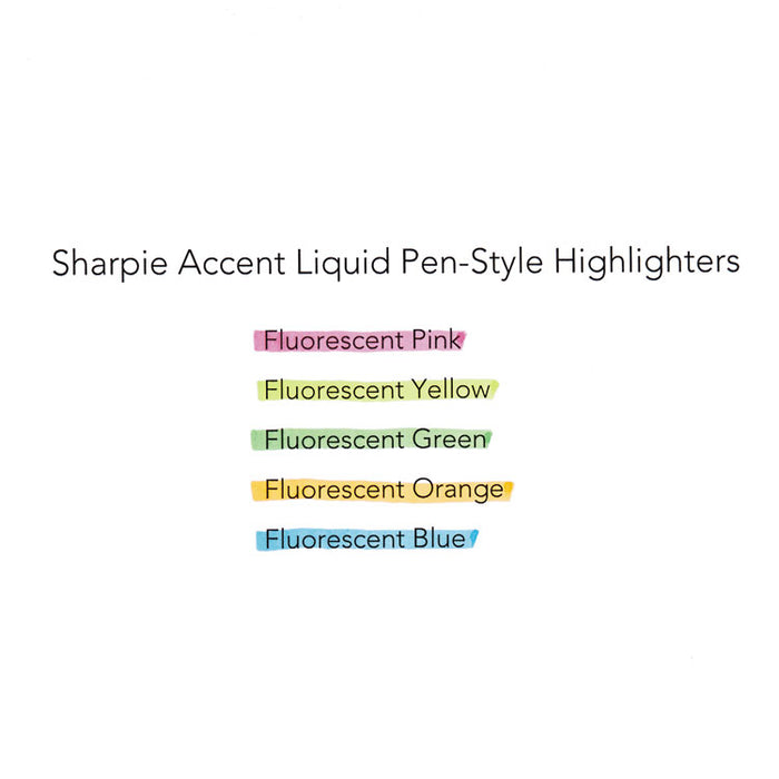 Liquid Pen Style Highlighters, Chisel Tip, Fluorescent Green, Dozen