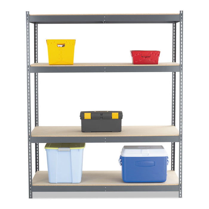 Steel Pack Archival Shelving, 69w x 33d x 84h, Gray