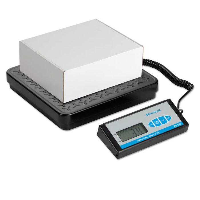 Bench Scale with Remote Display, 400lb Capacity, 12 1/5 x 11 7/10 Platform