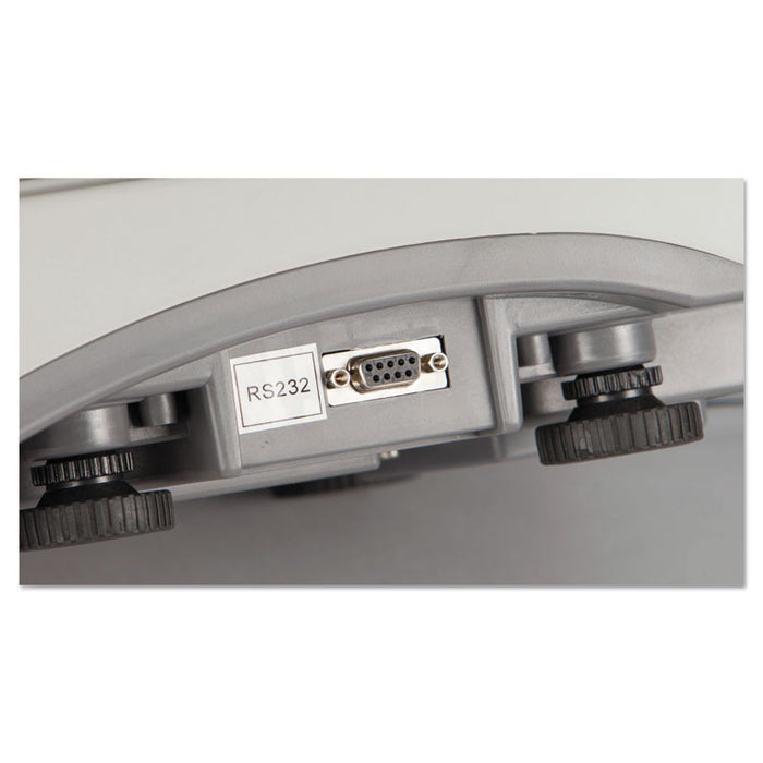 Electronic 60 lb Coin and Parts Counting Scale, 11 1/2 x 8 3/4, Gray