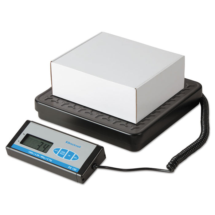 Bench Scale with Remote Display, 400lb Capacity, 12 1/5 x 11 7/10 Platform