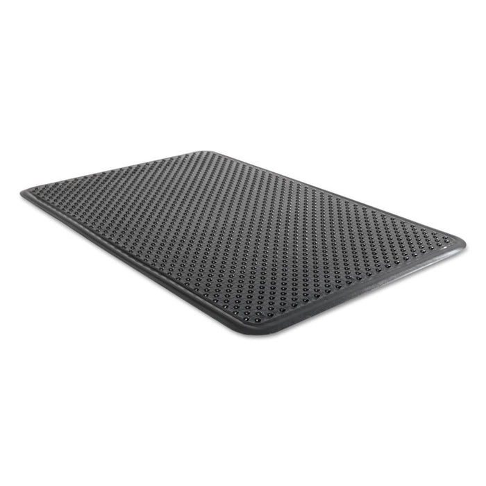 Feel Good Anti-Fatigue Floor Mat, 24 x 36, PVC, Black