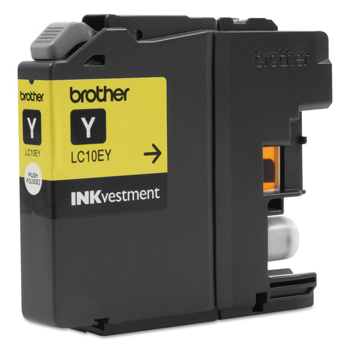LC10EY INKvestment Super High-Yield Ink, 1200 Page-Yield, Yellow