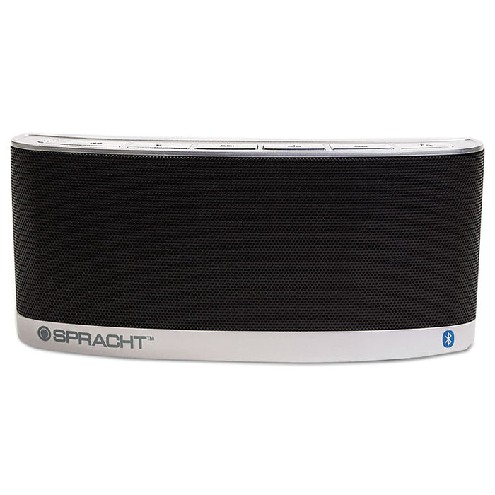 blunote 2 Portable Wireless Bluetooth Speaker, Black/Silver