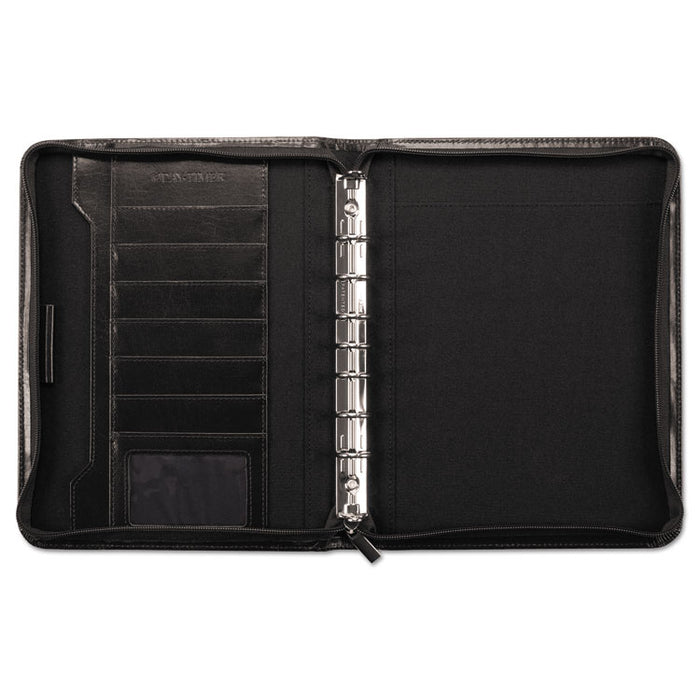 Aristo Bonded Leather Starter Set, 8 1/2 x 5 1/2, Black