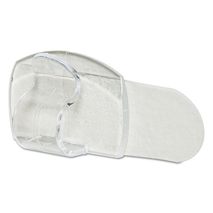 All Weather Hooks and Strips, Plastic, Small, 16 Clips and 20 Strips/Pack