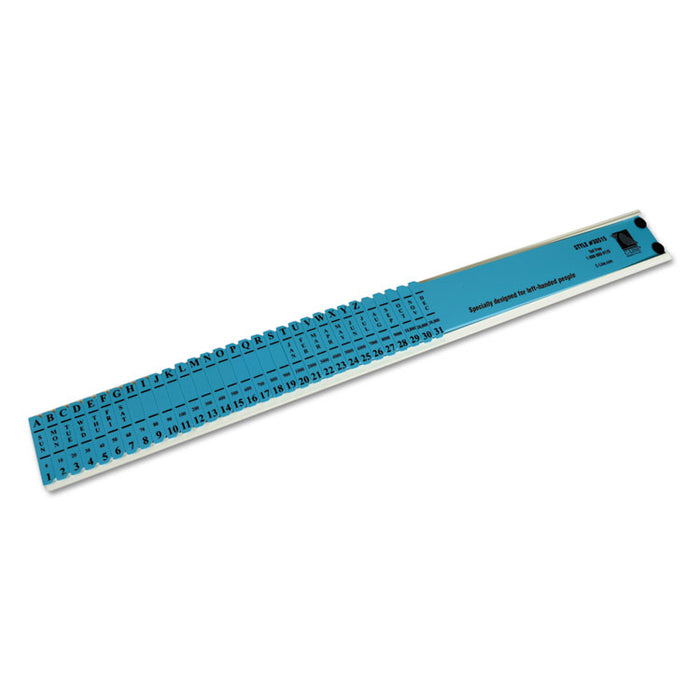 Left-Handed All-Purpose Sorter, 31 Dividers, Blue