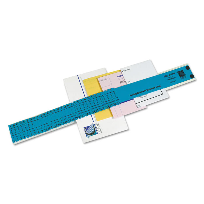 Left-Handed All-Purpose Sorter, 31 Dividers, Blue
