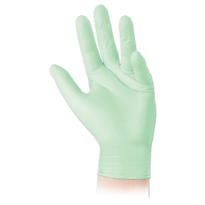 Aloetouch Ice Nitrile Exam Gloves, X-Large, Green, 180/Box