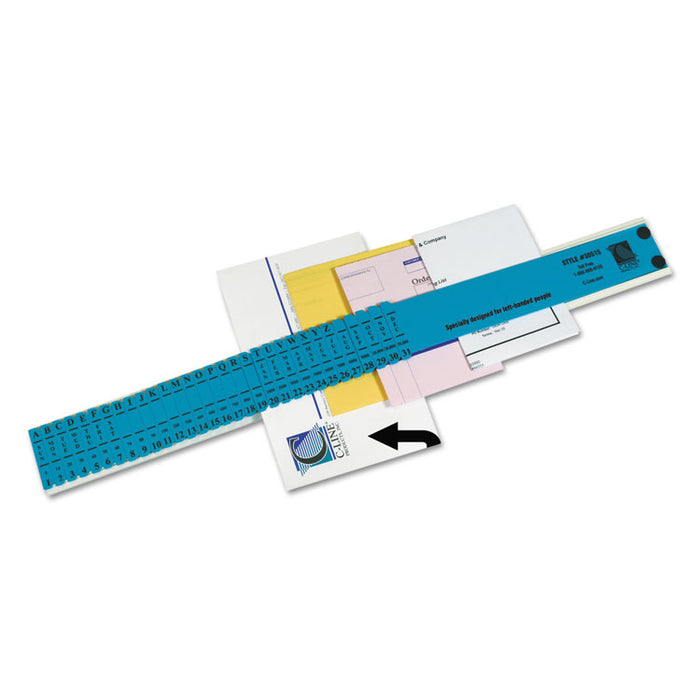 Left-Handed All-Purpose Sorter, 31 Dividers, Blue