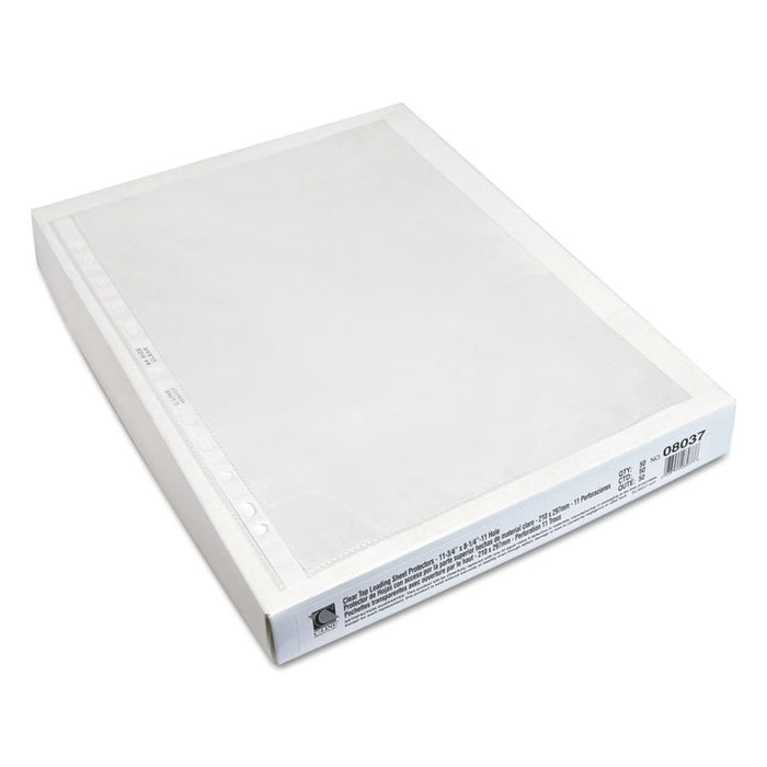 Standard Weight Poly Sheet Protectors, Clear, 2", 11 3/4 x 8 1/4, 50/BX