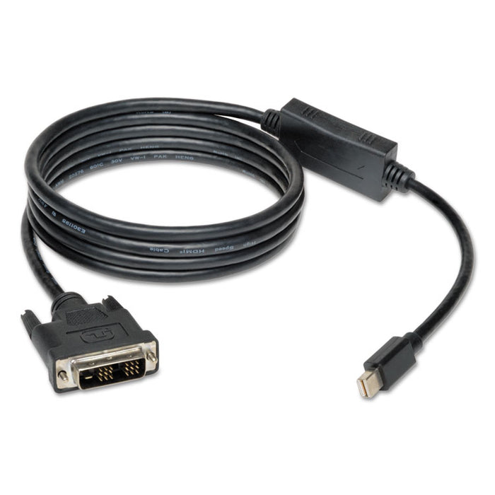 Mini DisplayPort to DVI Cable Adapter (M/M), 6 ft.