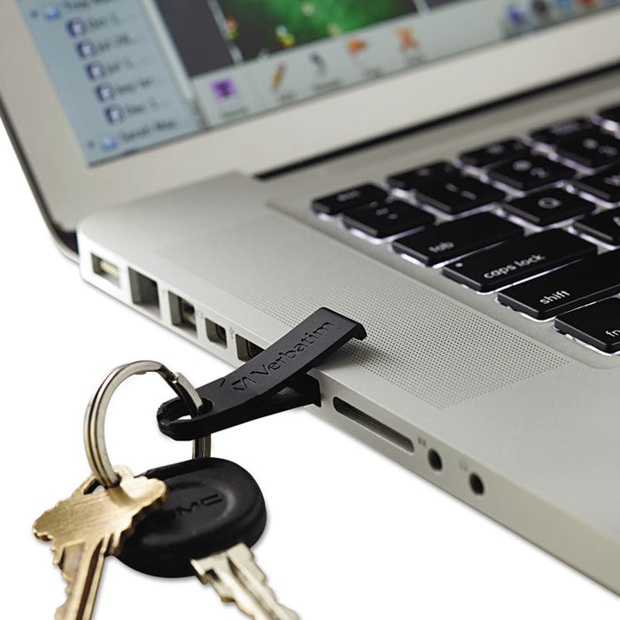 Store 'n' Go Micro USB Drive Plus, 64 GB, Black