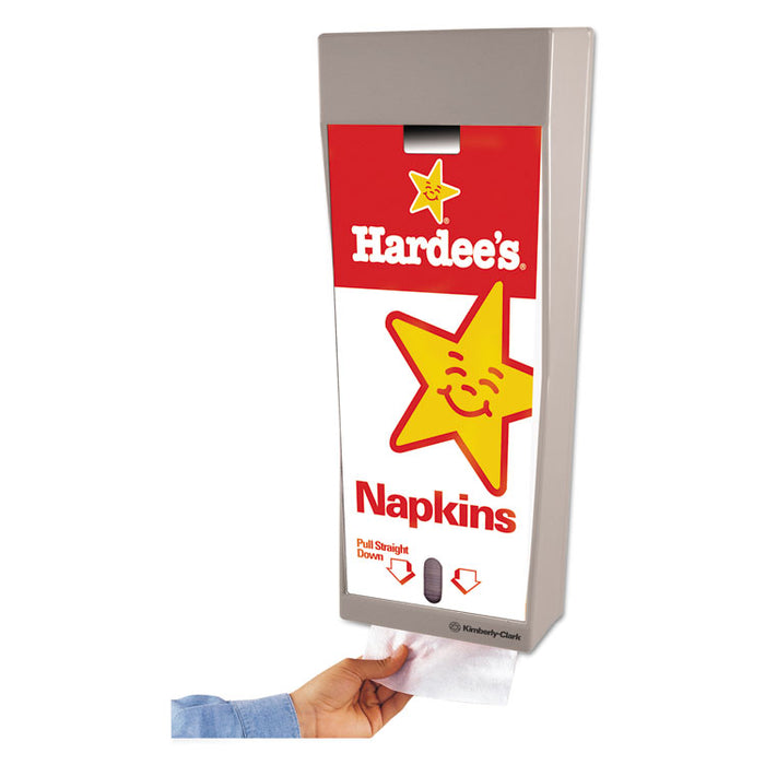 Mega Cartridge Napkin System Dispenser, 8 3/4 x 6 3/8 x 23 1/4, Gray