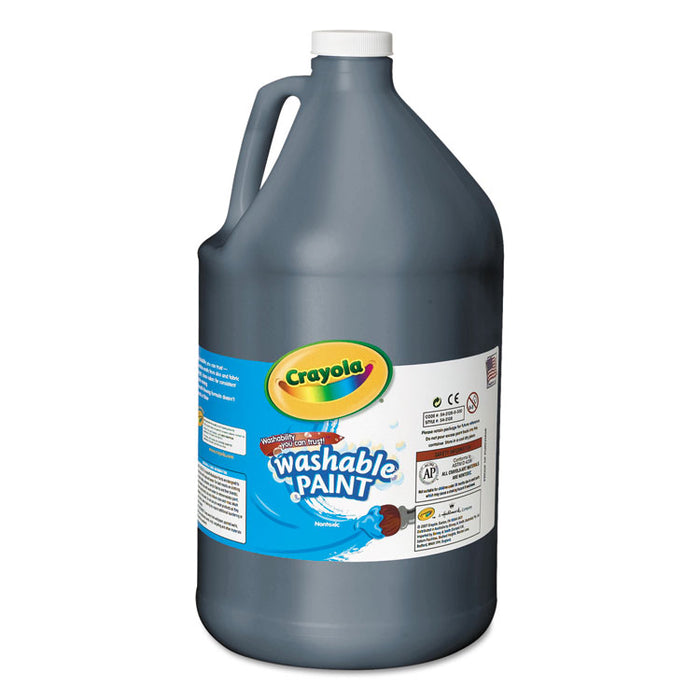 Washable Paint, Brown, 1 gal Bottle