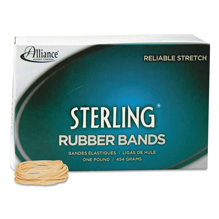 Sterling Rubber Bands, Size 14, 0.03" Gauge, Crepe, 1 lb Box, 3,100/Box