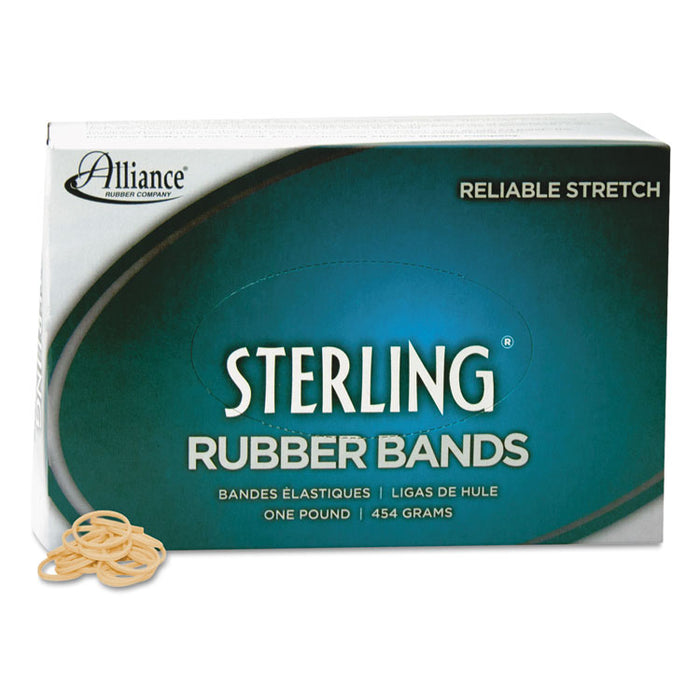 Sterling Rubber Bands, Size 8, 0.03" Gauge, Crepe, 1 lb Box, 7,100/Box