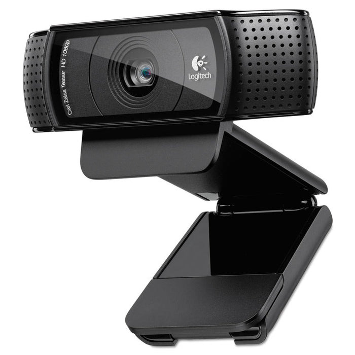 C920 HD Pro Webcam, 1920 pixels x 1080 pixels, 2 Mpixels, Black