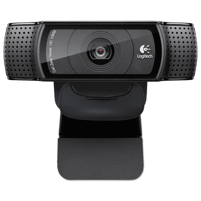 C920 HD Pro Webcam, 1920 pixels x 1080 pixels, 2 Mpixels, Black