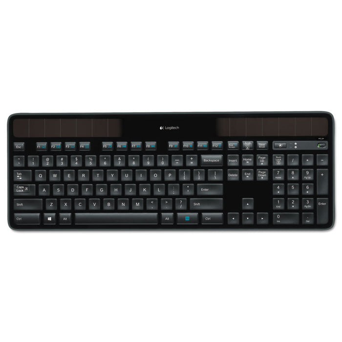 K750 Wireless Solar Keyboard, Black