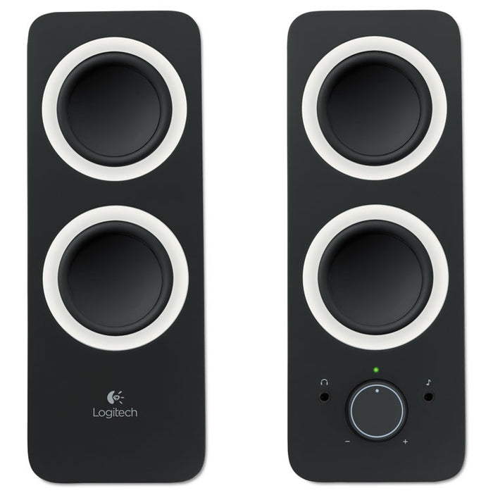 Z200 Multimedia 2.0 Stereo Speakers, Black