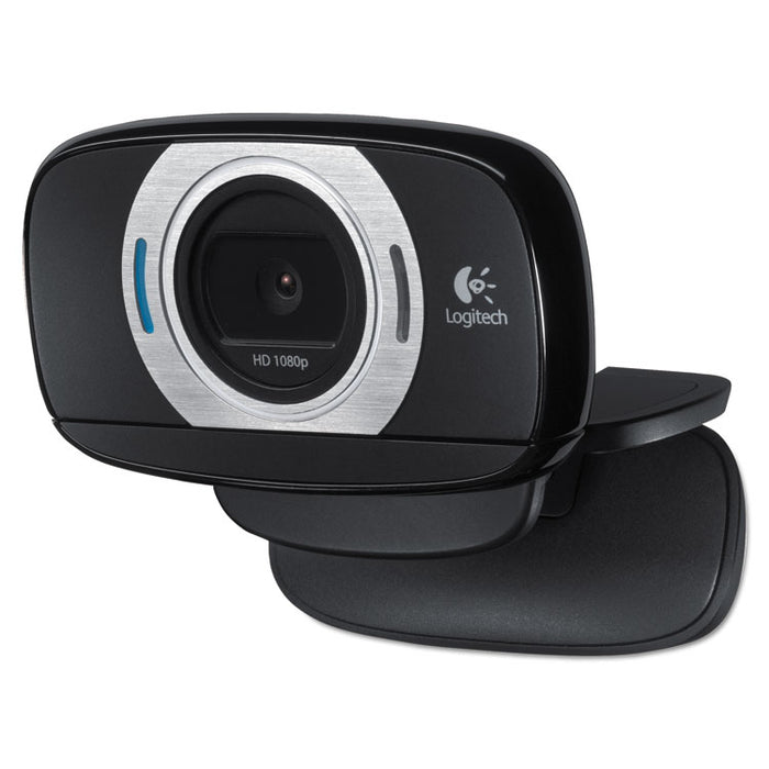 C615 HD Webcam, 1920 pixels x 1080 pixels, 2 Mpixels, Black