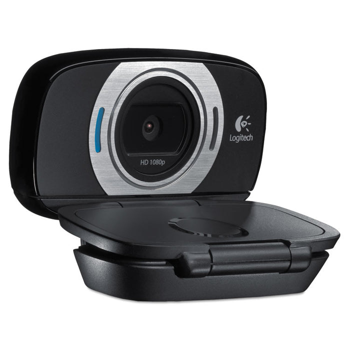 C615 HD Webcam, 1920 pixels x 1080 pixels, 2 Mpixels, Black