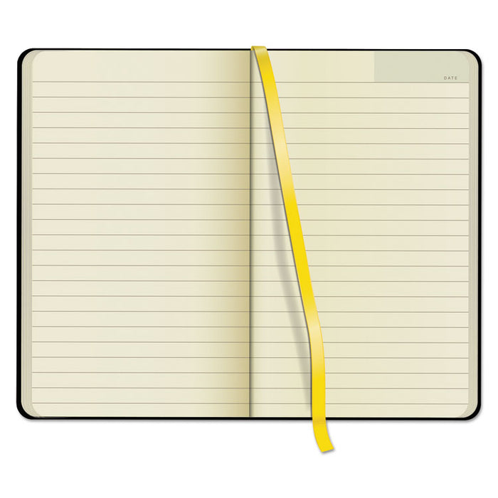 Idea Collective Journal, 1 Subject, Wide/Legal Rule, Black Cover, 8.25 x 5, 120 Sheets