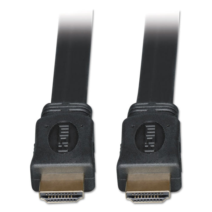High Speed HDMI Flat Cable, Ultra HD 4K, Digital Video with Audio (M/M), 6 ft.