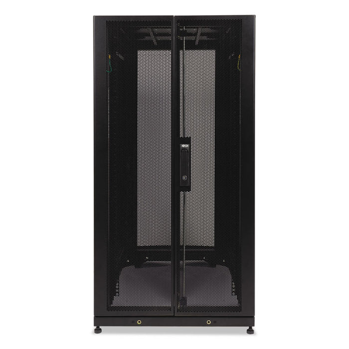 SmartRack Standard-Depth Server Rack Enclosure Cabinet, 25U, 3,000 lbs Capacity