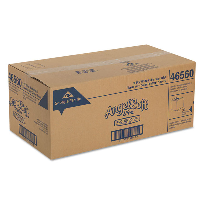 Ultra Premium Facial Tissue, 2-Ply, White, 96 Sheets/Box, 36 Boxes/Carton