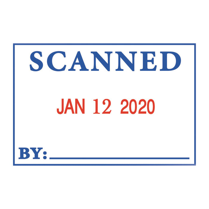 4 in 1 e-Message Dater, 0.94 x 1.75, COMPLETED/EMAILED/ENTERED/SCANNED