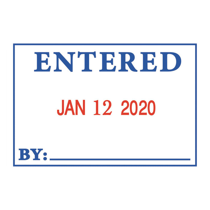 4 in 1 e-Message Dater, 0.94 x 1.75, COMPLETED/EMAILED/ENTERED/SCANNED